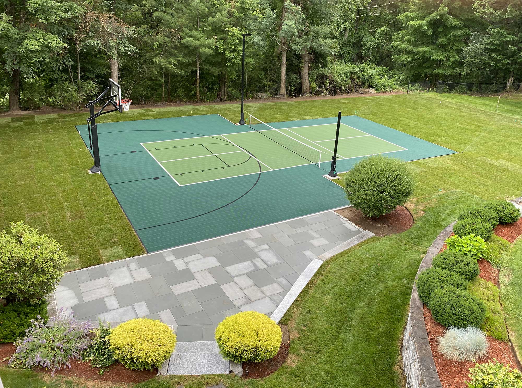 Backyard Pickleball Court Installers Athletic Surfaces For Pickleball