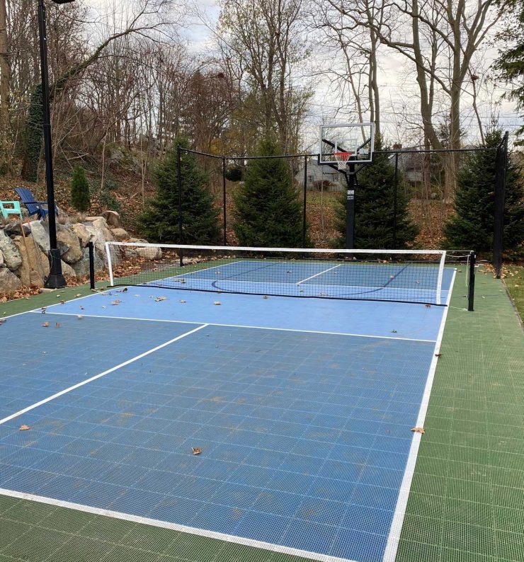 image of pickleball court 27x50 Marblehead