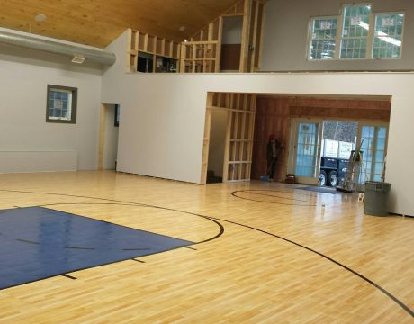 Medfield 40 x 44 Indoor Basketball Court