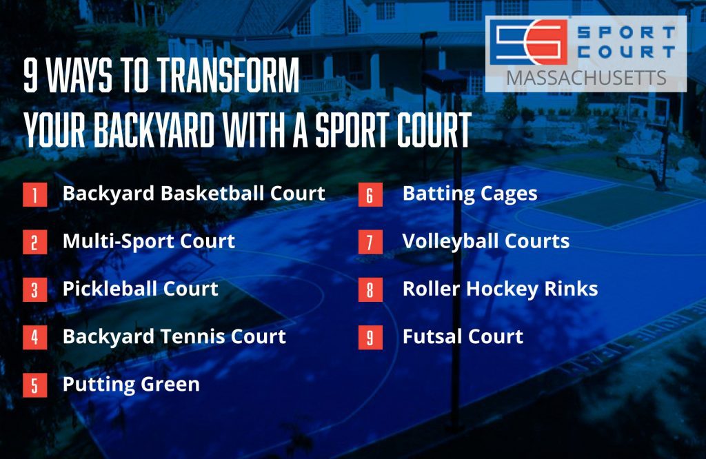 9 amazing ways to transform your backyard with a Sport Court