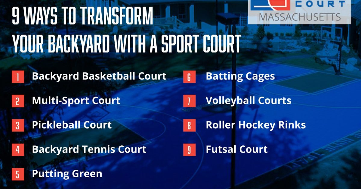 9 amazing ways to transform your backyard with a Sport Court