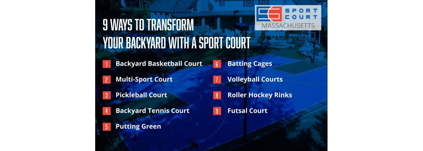 9 amazing ways to transform your backyard with a Sport Court