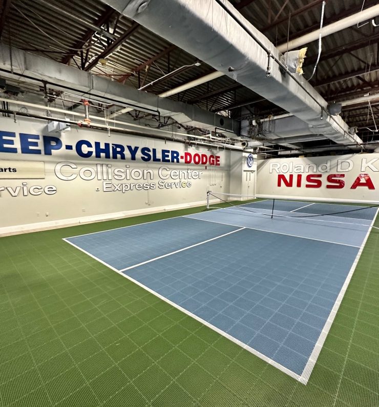 image of pickleball court 30x60 Beverly