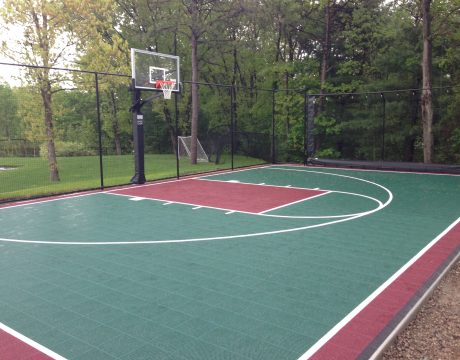 image of basketball court 30x50 Sharon