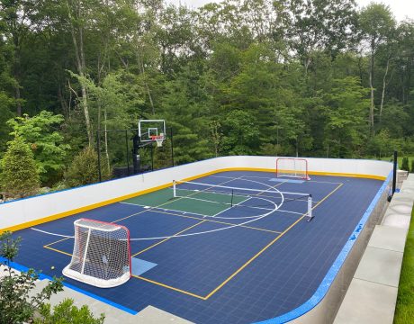 image of hockey rink, basketball and pickleball court 36x60 Westwood
