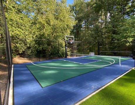 image of basketball turf and pickleball court 30x45 Wellesley